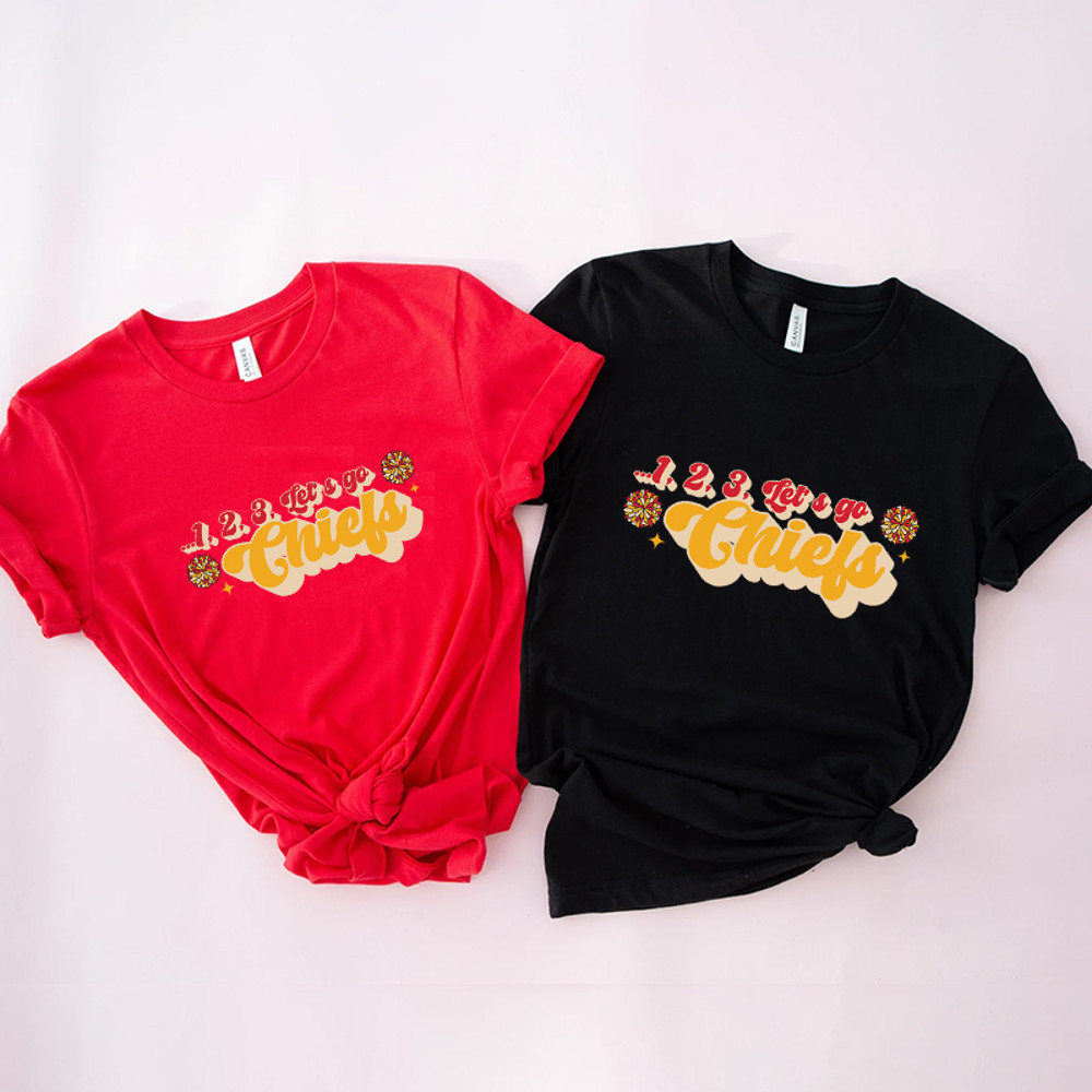 1Retro 123 Lets Go Chiefs Cheerleader Shirt.jpg