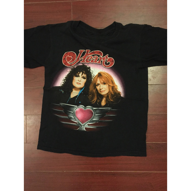Retro Crazy On You HEART Band Shirt Classic Black Size Unisex S-5XL LI472.png