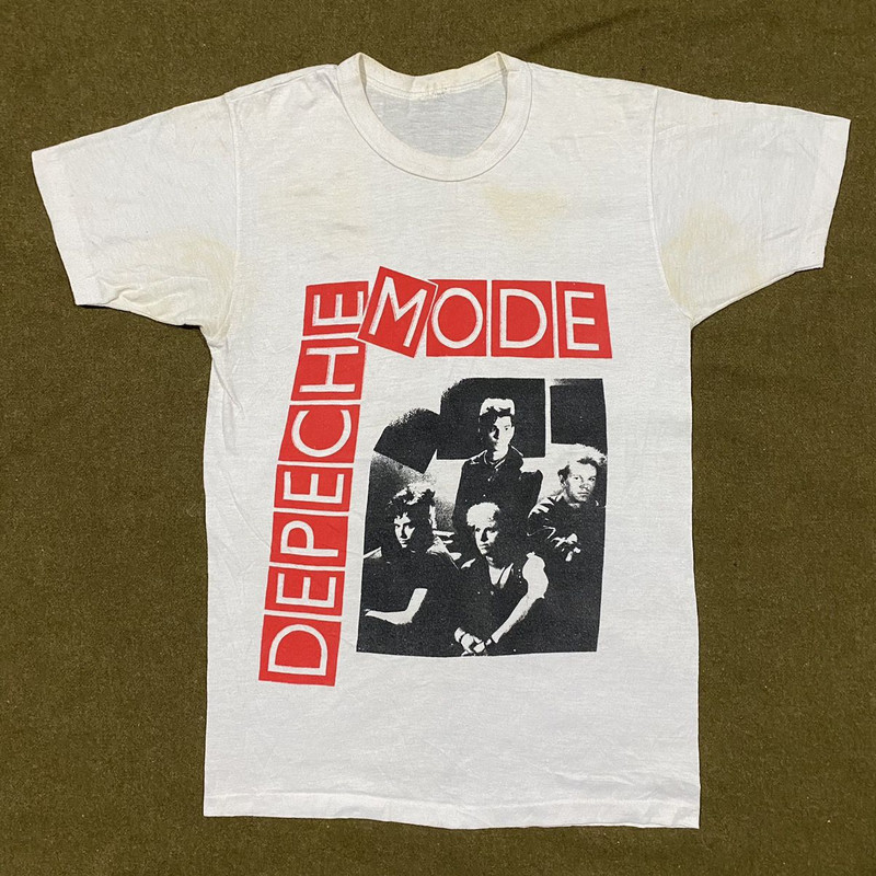 Rare! DEPECHE MODE T-Shirt Short Sleeve Men Women Size S to 5XL LI439.png