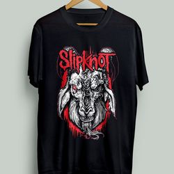 vintage slipknot band black short sleeve t-shirt