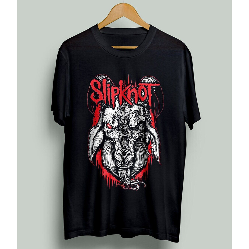 Vintage Slipknot Band Black Short Sleeve T-Shirt SL59039.jpeg