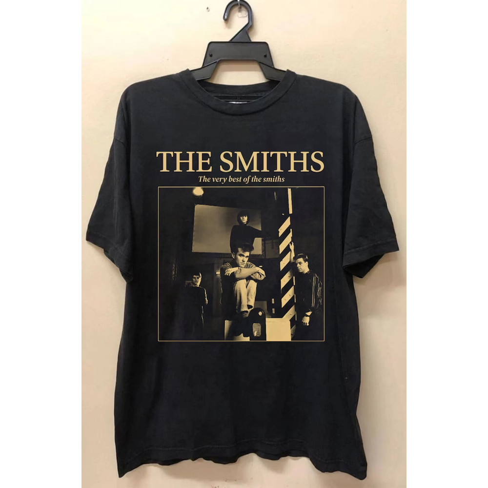 Best Price - The Smiths Album Tee Shirt Black Cotton Unisex All Size.png