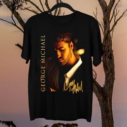 george michael funny short sleeve men s-5xl t-shirt