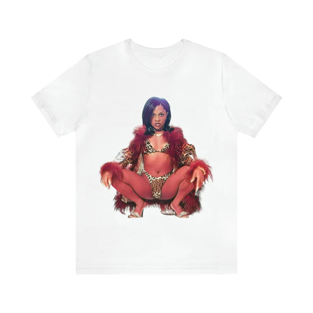 New! Lil Kim Hardcore Pose T-Shirt LI91.png