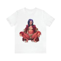 new! lil kim hardcore pose cotton unisex t-shirt