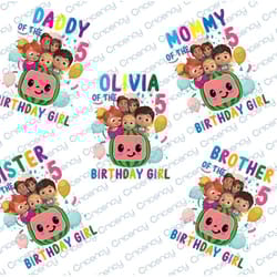 cocomelon personalized name and ages birthday png, cocomelon brithday png,cocomelon family birthday png, co4 11