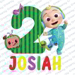 cocomelon personalized name and ages birthday png, cocomelon brithday png,cocomelon family birthday png, co4 30