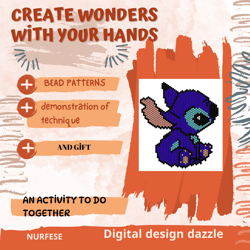 jewelry miyuki design handmade original for children gift template pattern art colorful fun surprise high-quality f