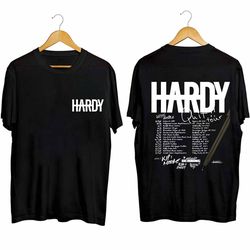hardy 2024 summer unisex 2 sides t-shirt many colors