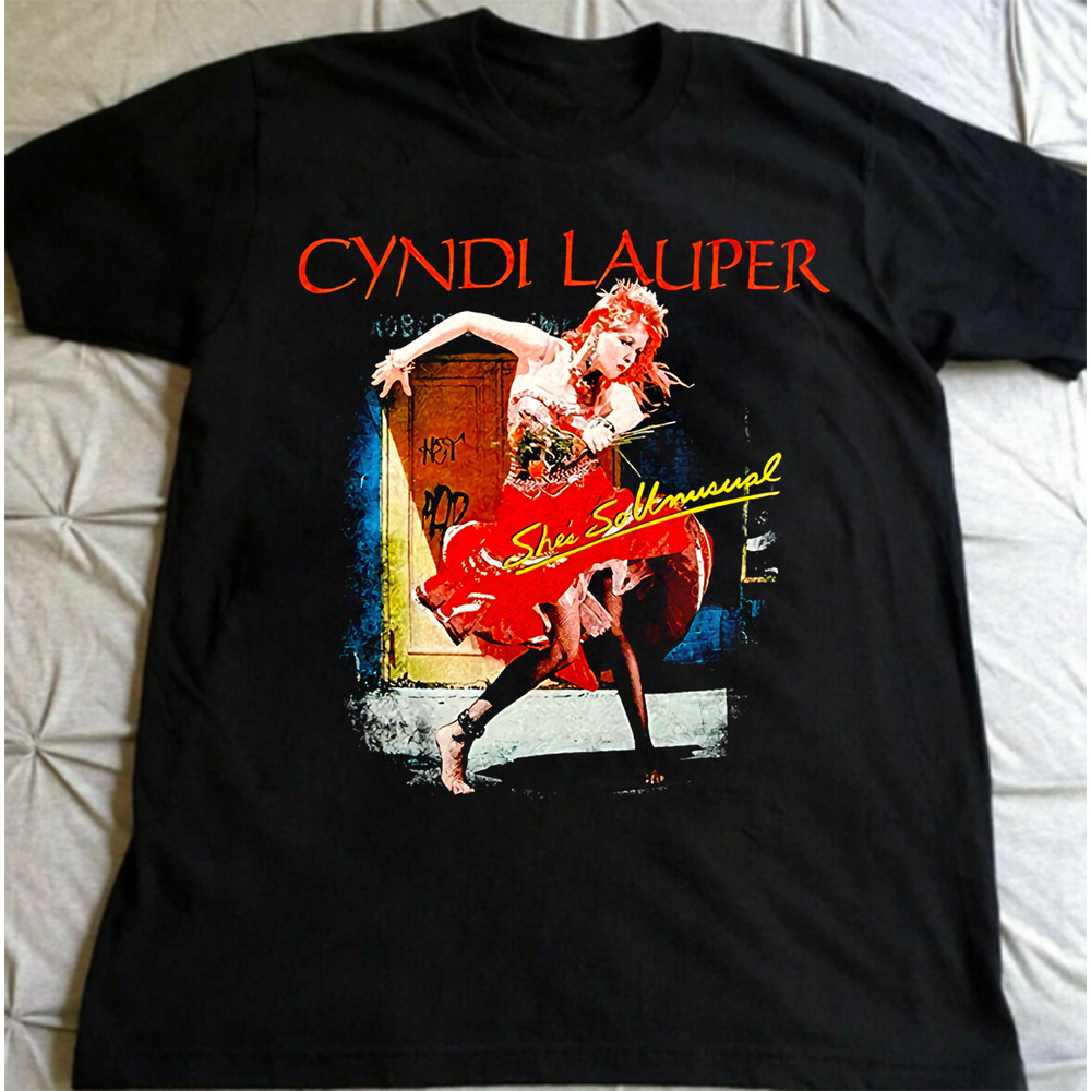 Cyndi Lauper Singer Christmas T Shirt S M L 234XL men GO70.png