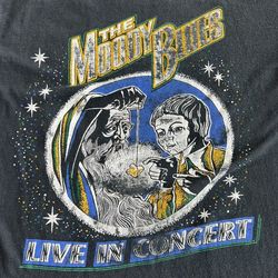 new rare the moody blues concert shirt short sleeve men all size shirt
