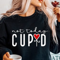 not today cupid svg png pdf, funny valentine svg, hello valentine svg, valentine&39s day svg, love svg, heart svg, valen