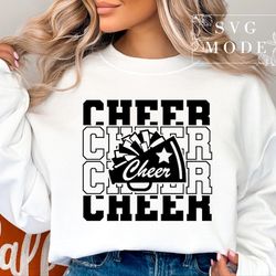 cheer life svg png, cheerleader svg, team spirit svg, cheer squad shirt svg, cheer mom svg, cheer mode svg, cheerleading