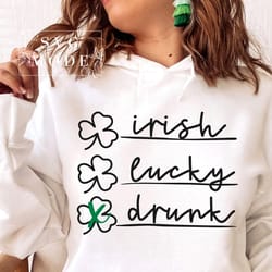 irish lucky drunk svg png pdf, feeling lucky svg, lucky svg, st patricks day svg, l6zhj3