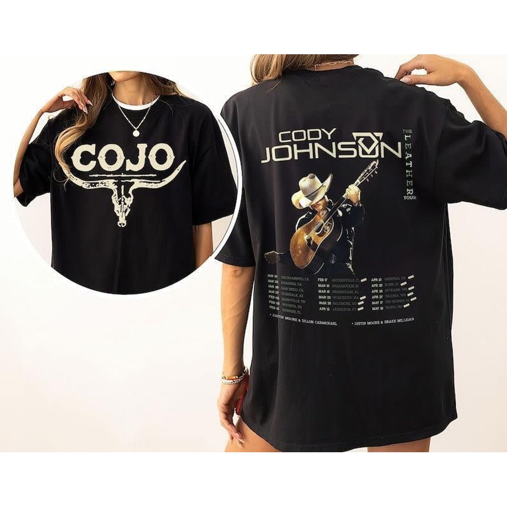 Cody Johnson 2024 Graphic Unisex T-shirt Many colors.jpeg