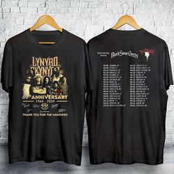 lynyrd skynyrd zz top 2024 t-shirt many colors