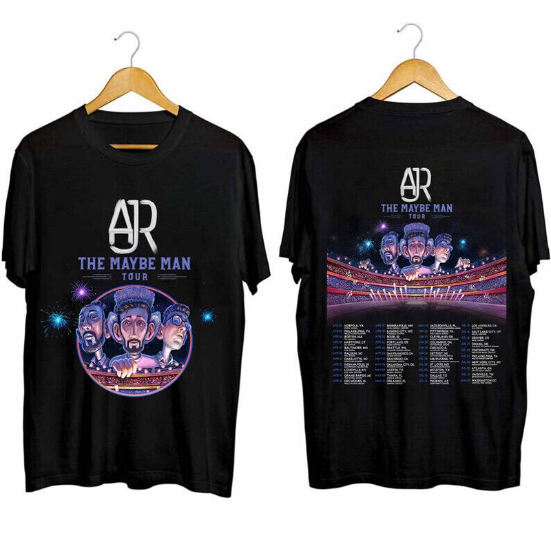 AJR 2024 Cotton 2 Sides T-shirt Many Colors.jpeg