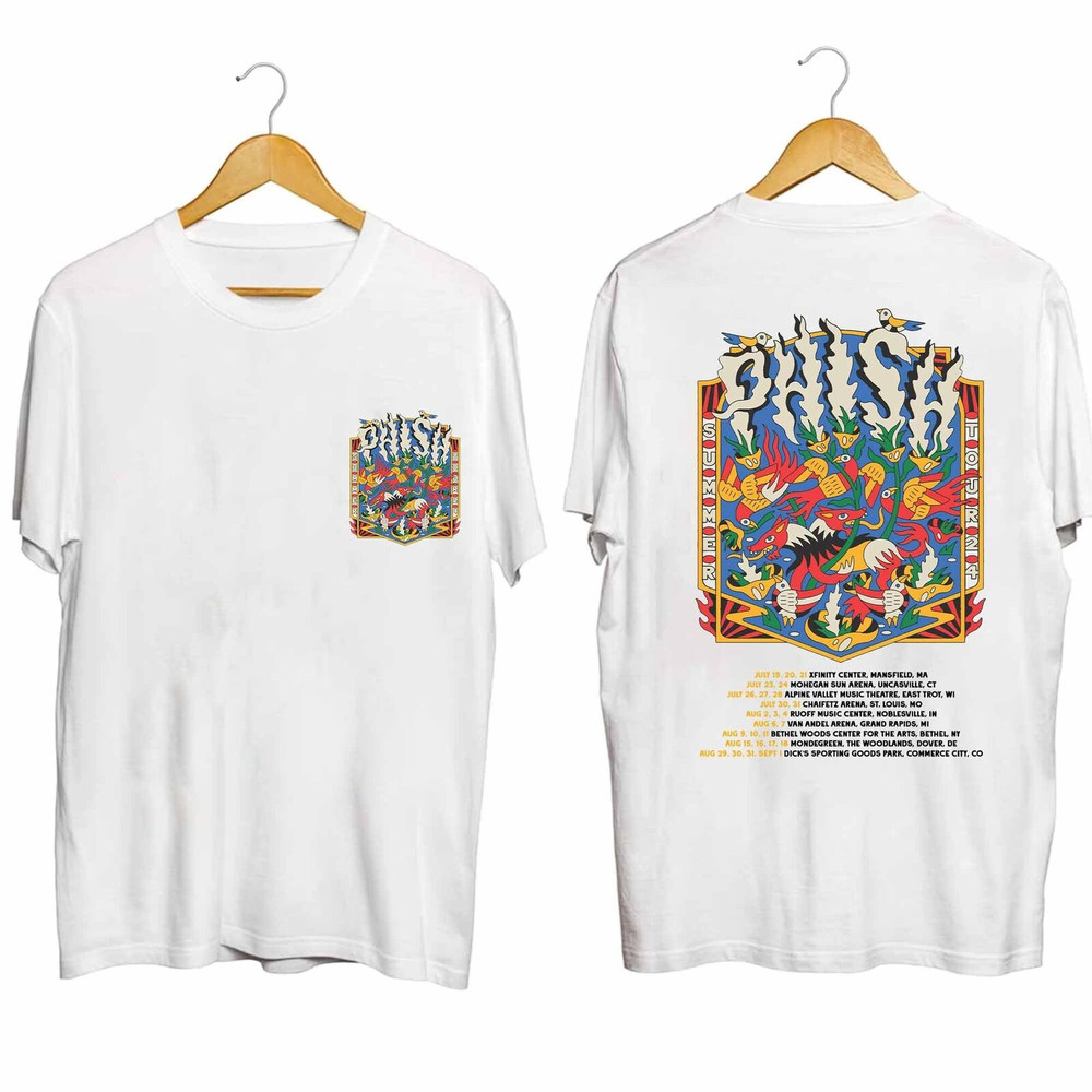Phish Unisex 2 Sided 2024 T-shirt many colors.jpeg