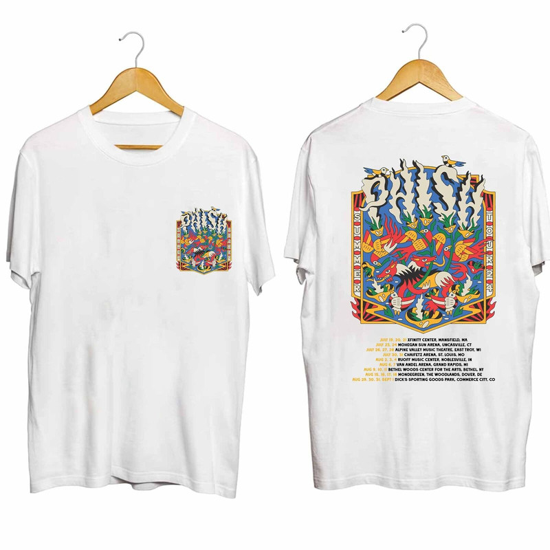 Phish Unisex 2 Sided 2024 T-shirt many colors.jpeg