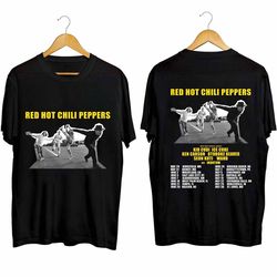 red hot chili peppers 2024 graphic unisex 2 sides t-shirt many colors
