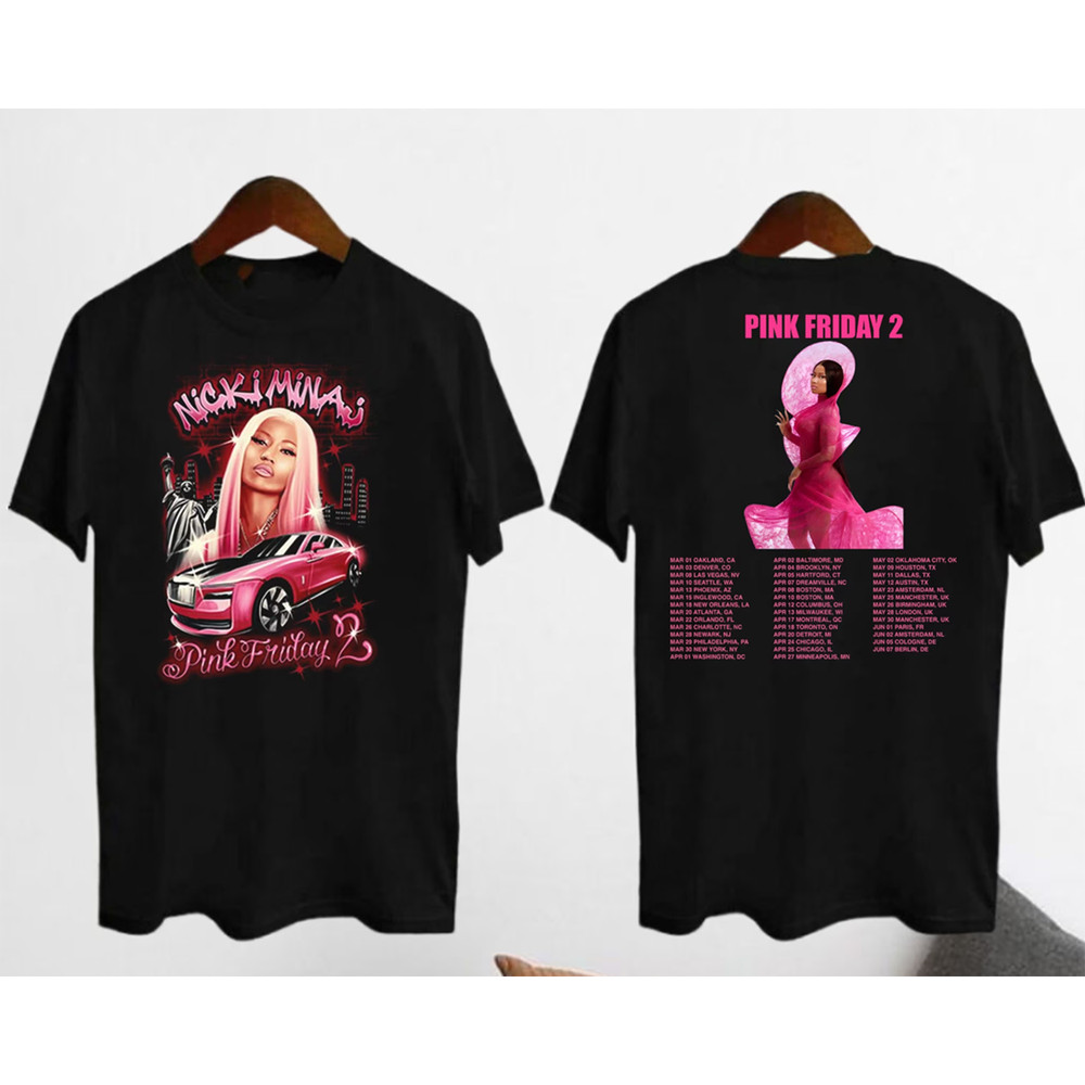 Nicki Minaj Summer Unisex 2 Sides T-shirt Many Colors.png
