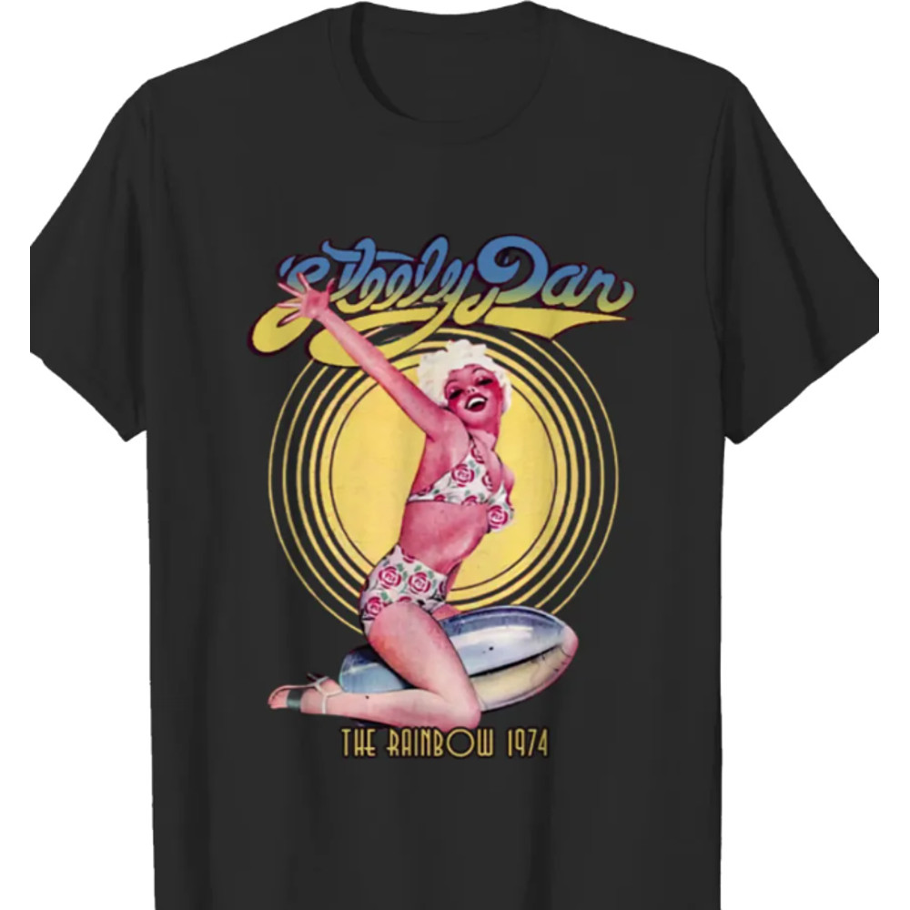 Steely Dan The Rainbow 1974 T-Shirt Unisex Gift For Fans All Sizes S-5Xl.png