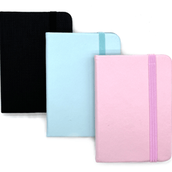 3 Pack A7 Small Notebook, Pocket Notebook Cute Mini Notepads Hardcover