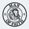 Man Of Faith Svg Lion Svg Christian Logo Svg File For Cricut.jpg