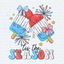 tis the season american popsicle 4th of july png