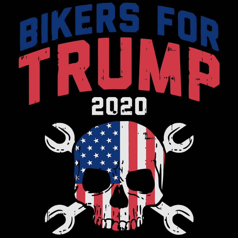 Bikers For Trump 2020 SVG US Flag Skull SVG.jpg
