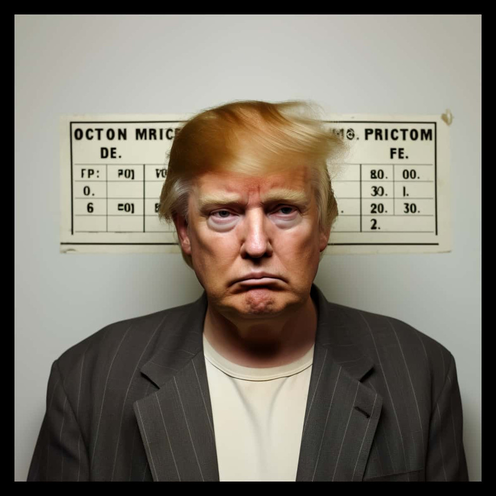 Only PNG File - Donald Trump Mugshot Meme PNG Sublimation Download.jpg