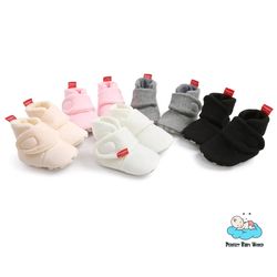 Organic Cotton Easy to Wear 0-18 Months Soft Breathable Newborn Baby Shoes