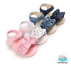 Fancy Infant Sandals Shoes Breathable Rubber Anti-slipping Baby Sandals for Girls