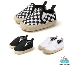 indoor infant baby cotton soft sole canvas plain baby casual shoes
