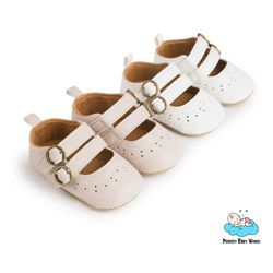 rubber anti-slip baby girl party dress shoes 0-18 months baby girl shoes