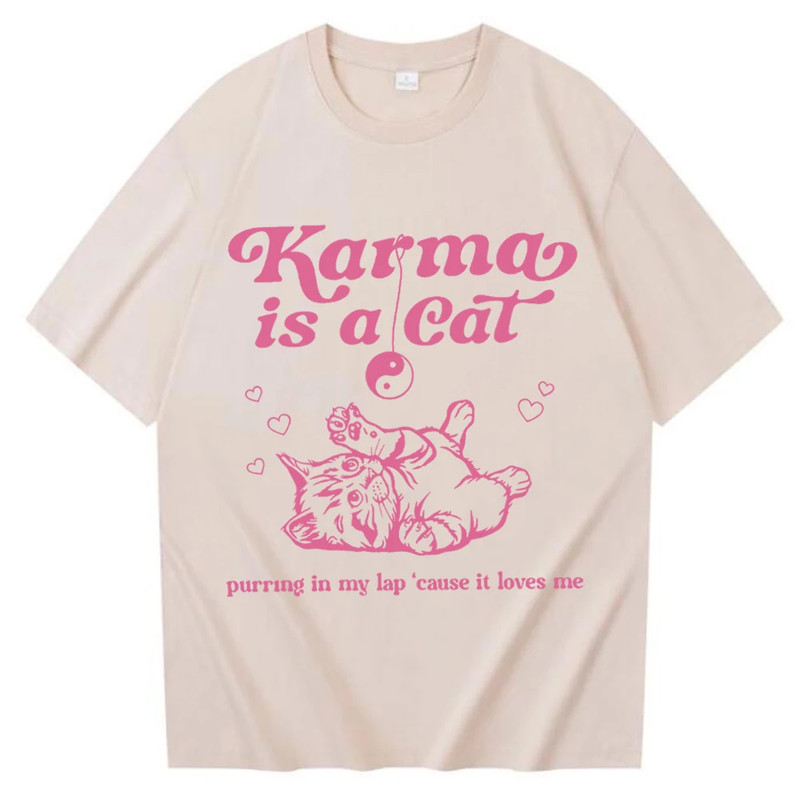 Karma Is A Cat Shirt Taylor Music Shirt Cat_ (3).jpg
