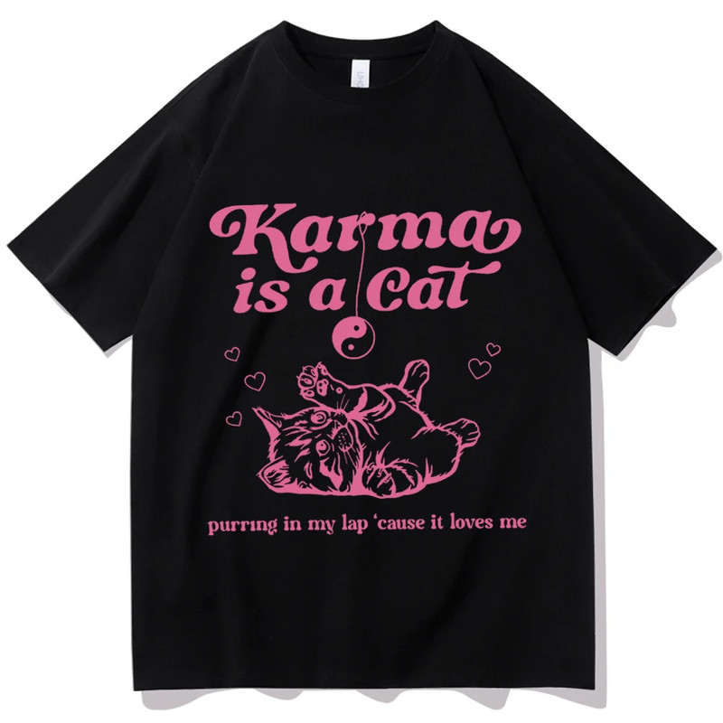 Karma Is A Cat Shirt Taylor Music Shirt Cat_ (1).jpg