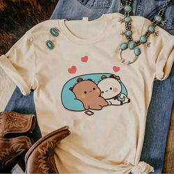 Bubu Dudu Cute Lovely Printed T Shirts For Women 2024