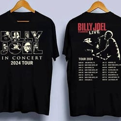 billy joel 2024 unisex cotton t-shirt many colors