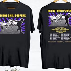 red hot chili peppers 2024 short sleeve unisex t-shirt