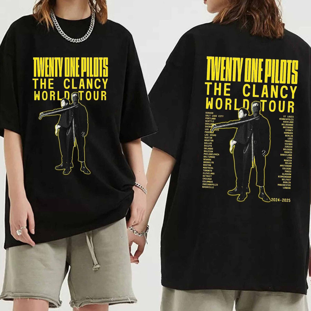 Twenty One Pilots 2024 Unisex T-shirt Many Colors.jpeg