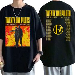 twenty one pilots cotton 2024 unisex t-shirt many colors