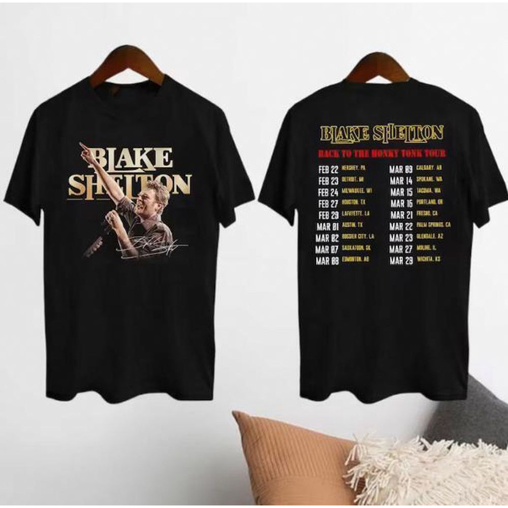Blake Shelton 2024 Unisex T-Shirt Many Colors .jpeg