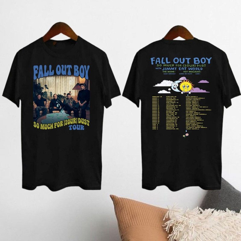 Fall Out Boy 2024 Unisex Short Sleeve Unisex T-shirt Many Colors.jpeg
