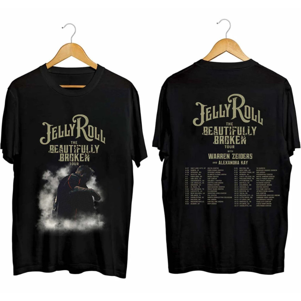 Jelly Roll Cotton 2024 Unisex T-shirt Many Colors.png