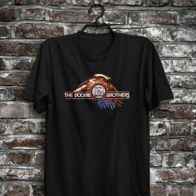 The Doobie Brothers T-Shirt Black Short Sleeve.jpg
