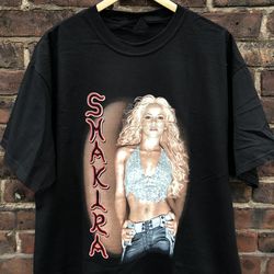 shakira t-shirt unisex tee for gift all size