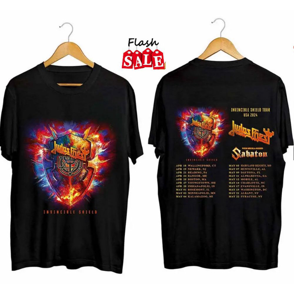 Judas Priest 2024 Graphic Unisex TShirt Many Colors .jpeg