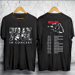 billy joel 2 sides cotton t-shirt many colors