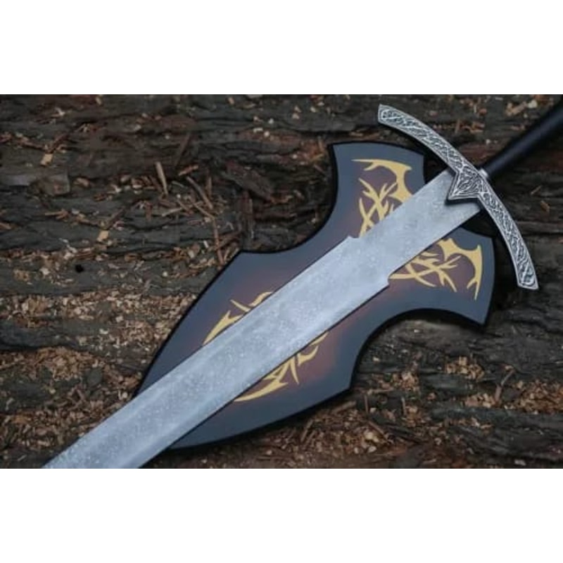 Lord Of The Rings Handmade Replica Sword Of The Witchking Sword Master Sword Cosplay Sword Anime Sword Engraved 5